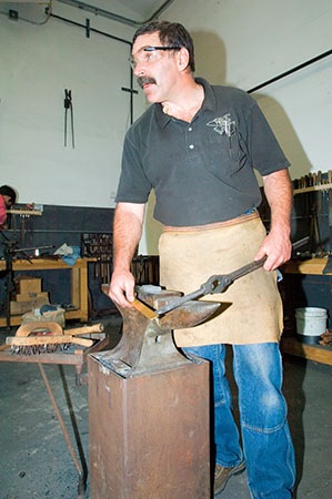 Blacksmith at work © Jack Moseley